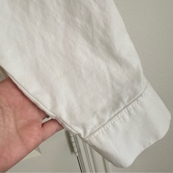 Banana Republic White Utility Jacket L - Picture 7 of 10